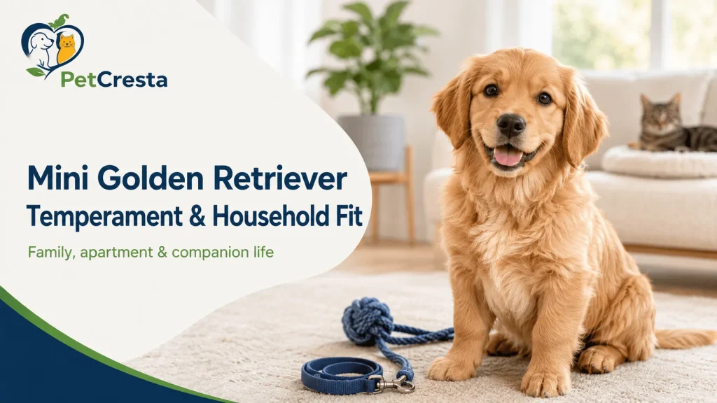 Mini Golden Retriever Temperament And Household Fit