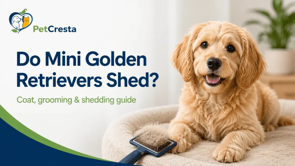 Do Mini Golden Retrievers Shed?