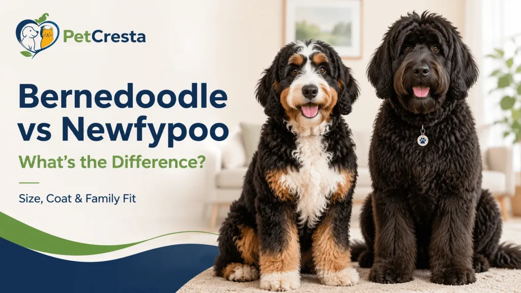 Bernedoodle vs Newfypoo: What’s The Difference?