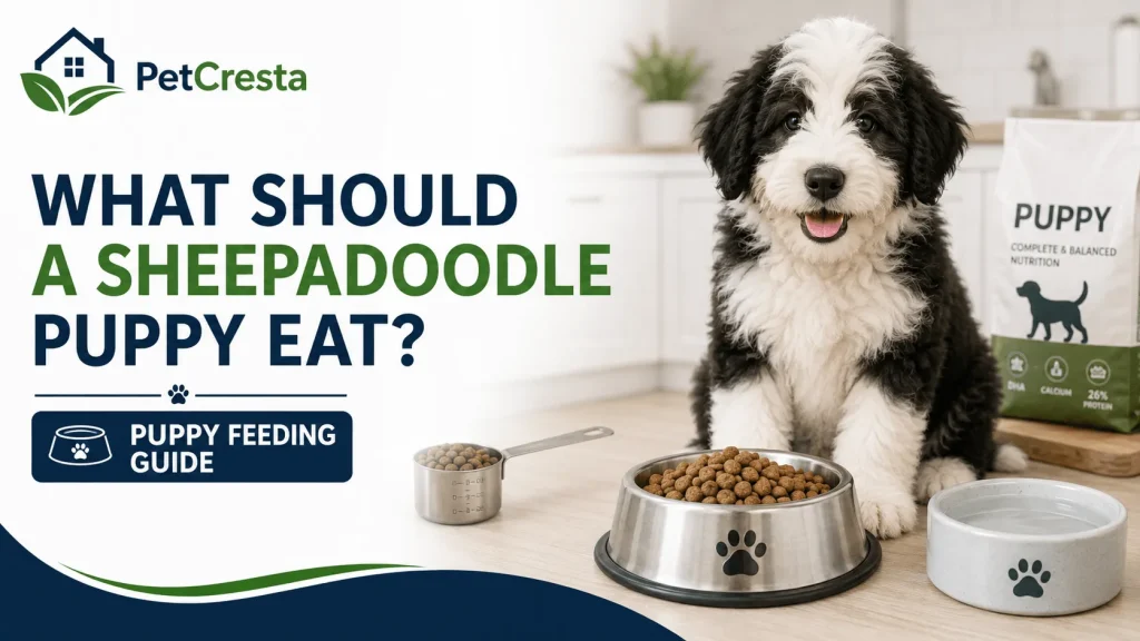 What Should A Sheepadoodle Puppy Eat?