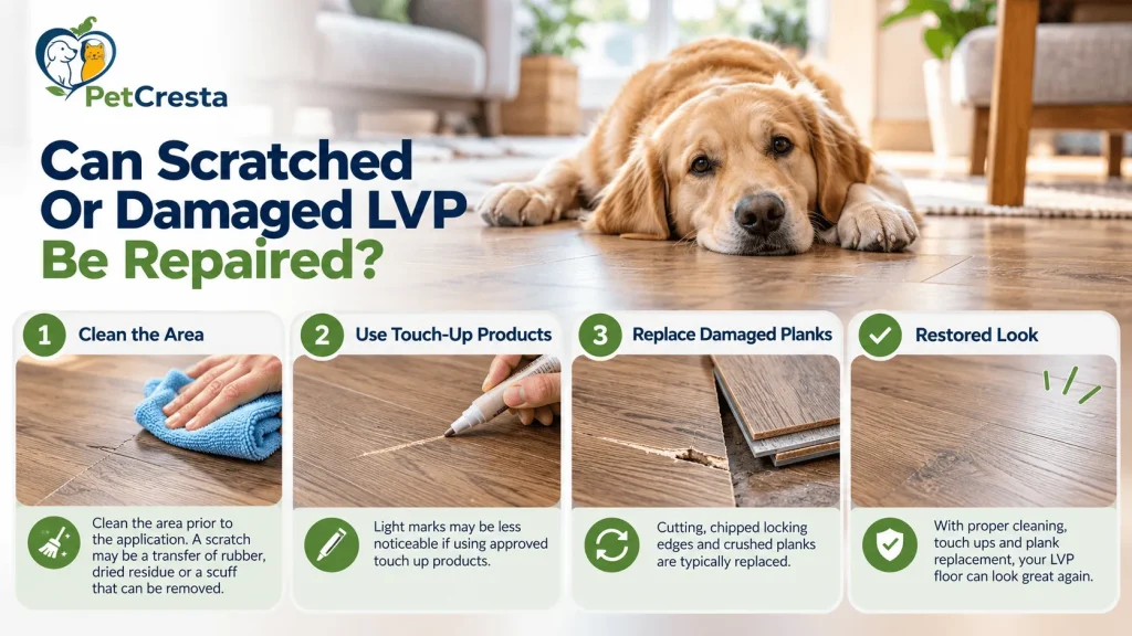 Can Scratched Or Damaged LVP Be Repaired?