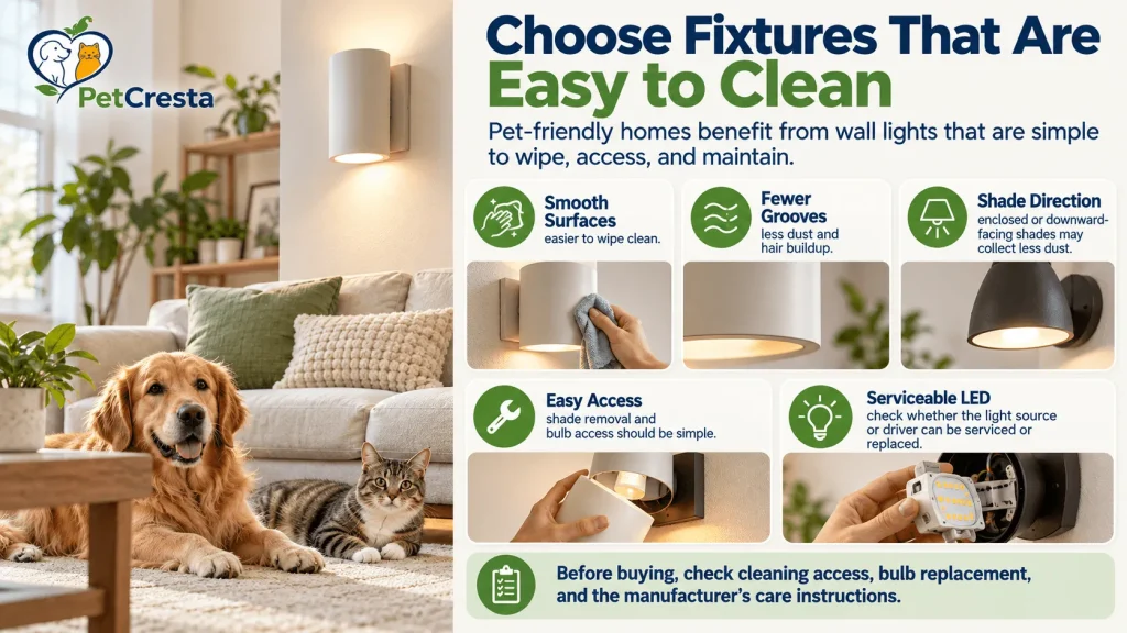 Choose Fixtures That Are Easy to Clean