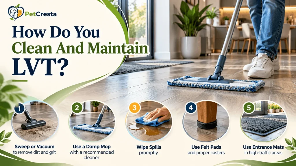How Do You Clean And Maintain LVT?