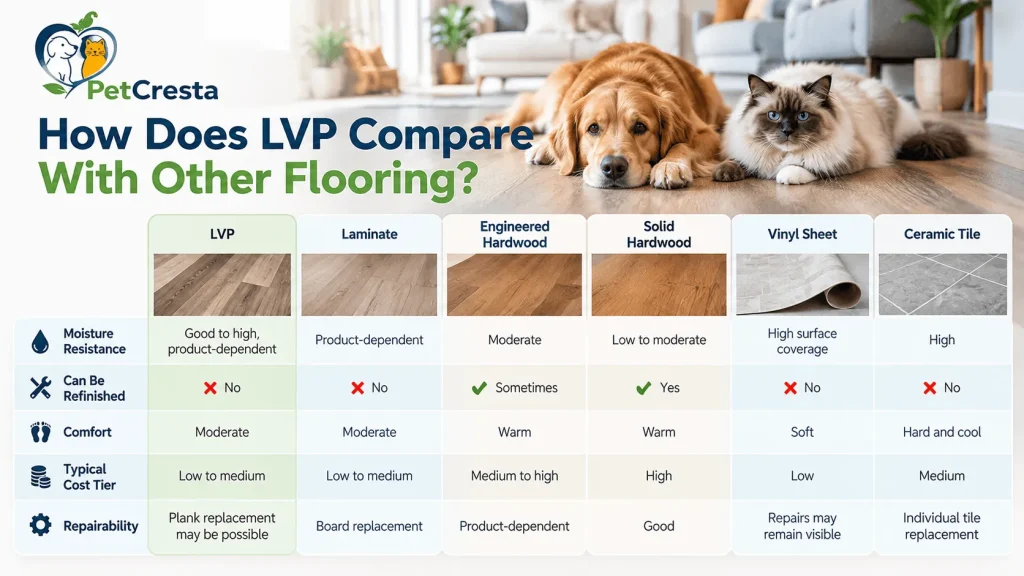 How Does LVP Compare With Other Flooring?