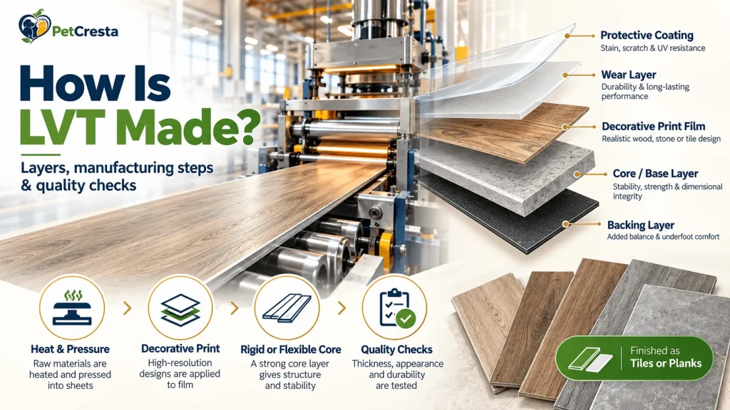 How Is LVT Made?