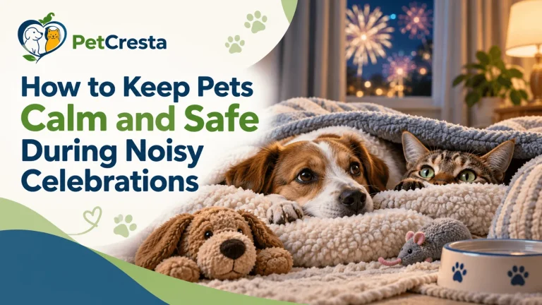 How to Keep Pets Calm and Safe During Noisy Celebrations