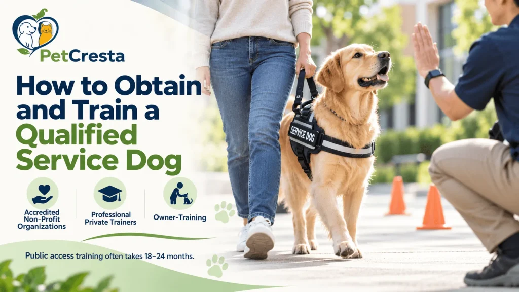 How to Obtain and Train a Qualified Service Dog