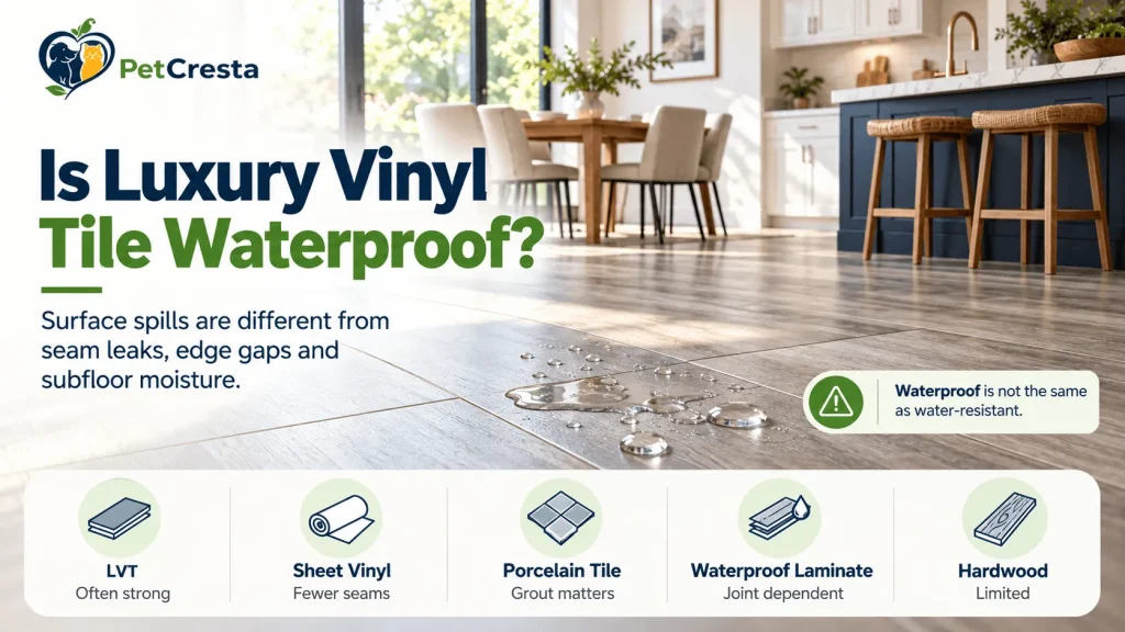 Is Luxury Vinyl Tile Waterproof?