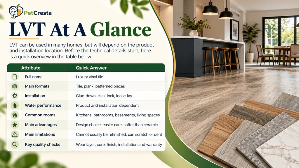 What is LVT Flooring? At A Glance