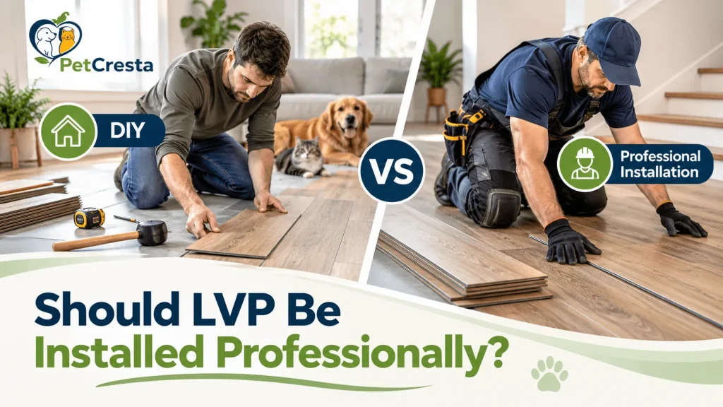 Should LVP Be Installed Professionally?