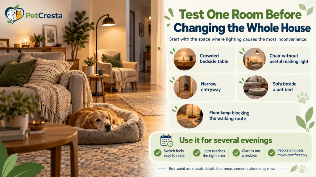 Test One Room Before Changing the Whole House