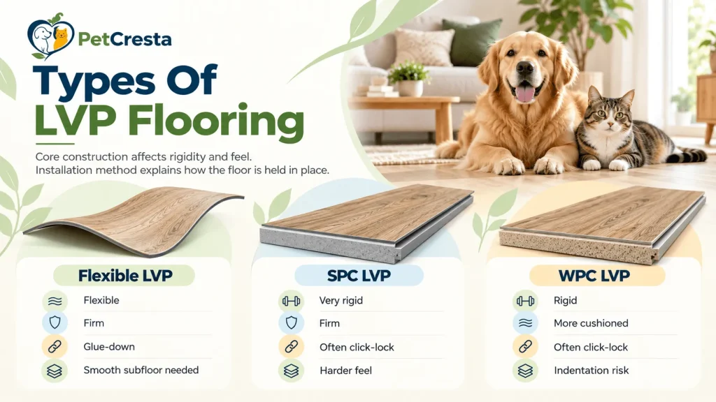 Types Of LVP Flooring