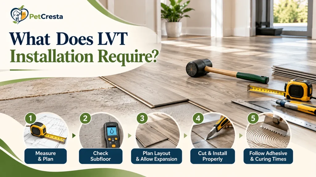 What Does LVT Installation Require?