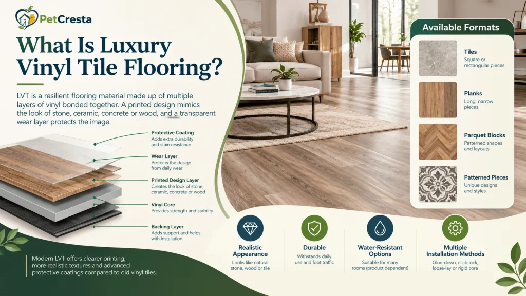 What Is Luxury Vinyl Tile Flooring?