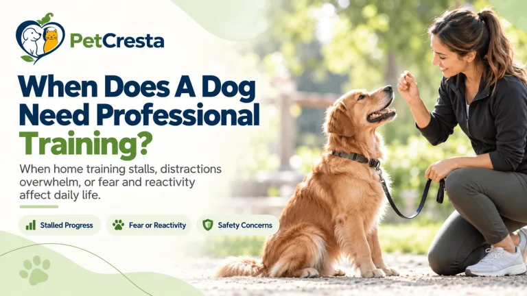 When Dogs Need Professional Training