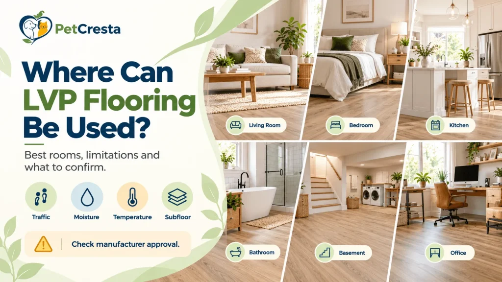Where Can LVP Flooring Be Used?