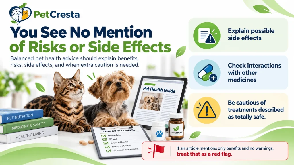 You See No Mention of Risks or Side Effects