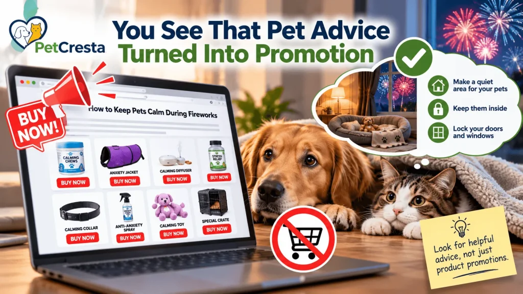 You See That Pet Advice Turned Into Promotion